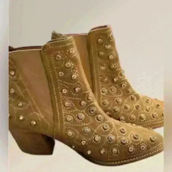 Free People Jeffrey Campbell After Dark rhinestone boots - Picture 1 of 6